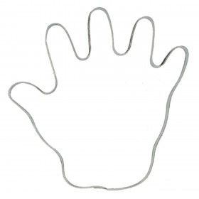 Метален кутер "Бебешка ръка"